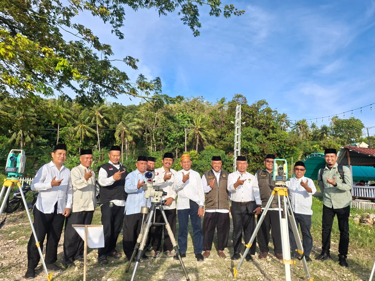 Pengamatan Rukyat Hilal Awal Bulan Syawal 1447 H/ 2026 M Kabupaten Majene